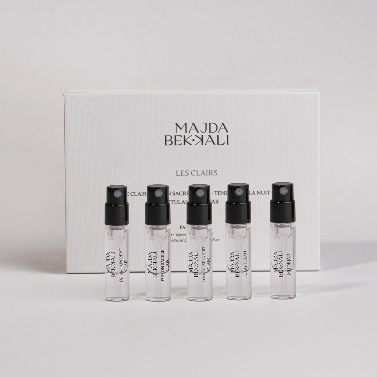 Majda Bekkali Les Clairs Discovery Set 5x2ml out